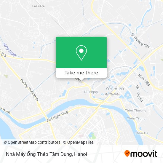 Nhà Máy Ống Thép Tâm Dung map