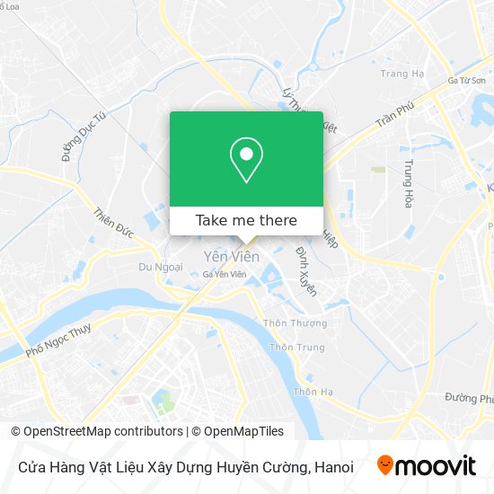 Cửa Hàng Vật Liệu Xây Dựng Huyền Cường map