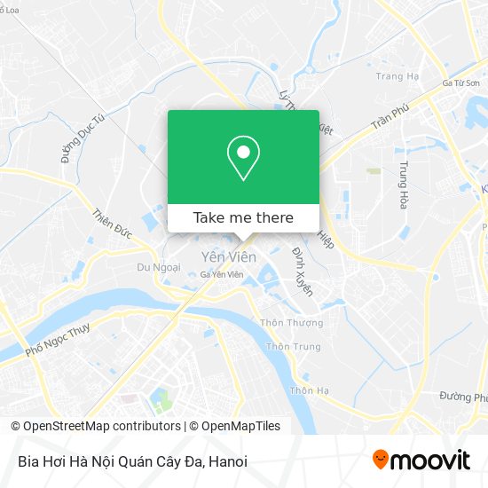 Bia Hơi Hà Nội Quán Cây Đa map