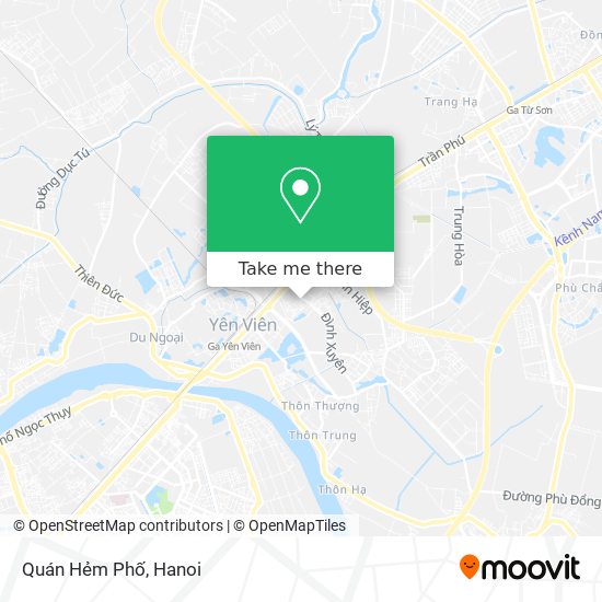 Quán Hẻm Phố map