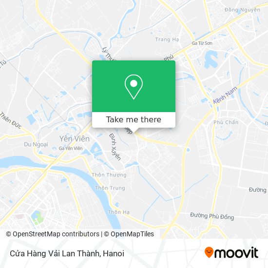 Cửa Hàng Vải Lan Thành map