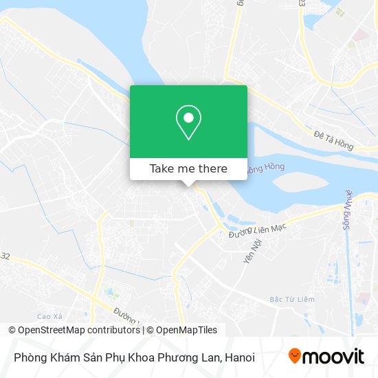 Phòng Khám Sản Phụ Khoa Phương Lan map