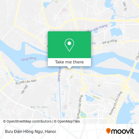 Bưu Điện Hồng Ngự map