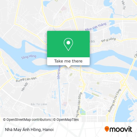 Nhà May Ánh Hồng map