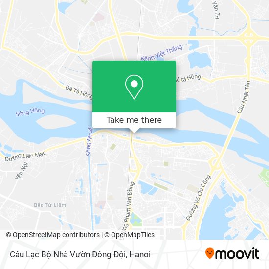 Câu Lạc Bộ Nhà Vườn Đông Đội map