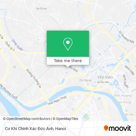 Cơ Khí Chính Xác Đức Anh map