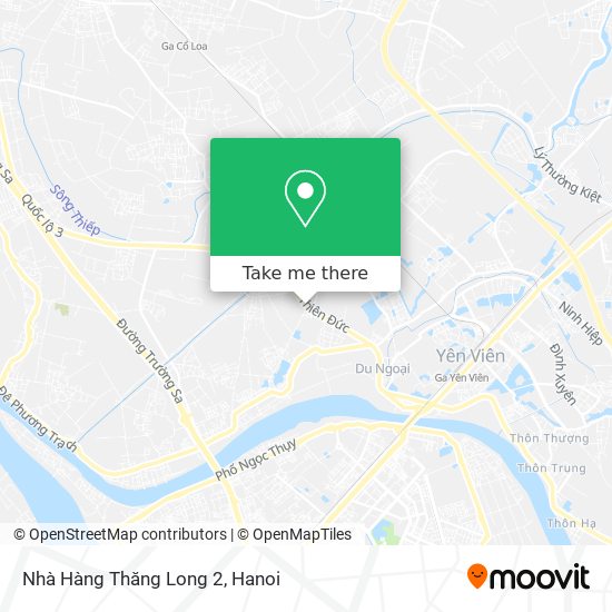 Nhà Hàng Thăng Long 2 map