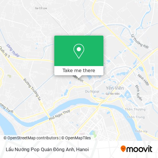 Lẩu Nướng Pop Quán Đông Anh map