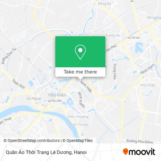 Quần Áo Thời Trang Lê Dương map