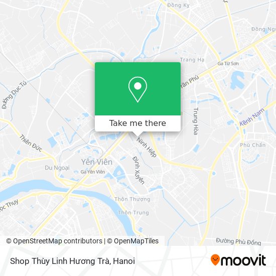 Shop Thùy Linh Hương Trà map