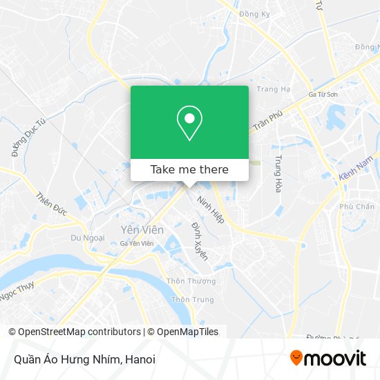 Quần Áo Hưng Nhím map