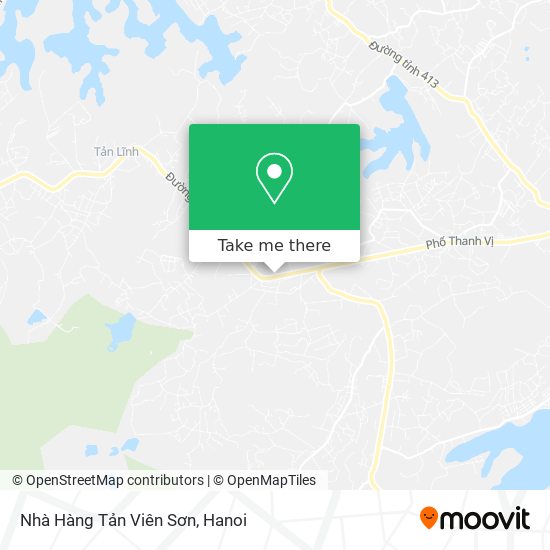 Nhà Hàng Tản Viên Sơn map