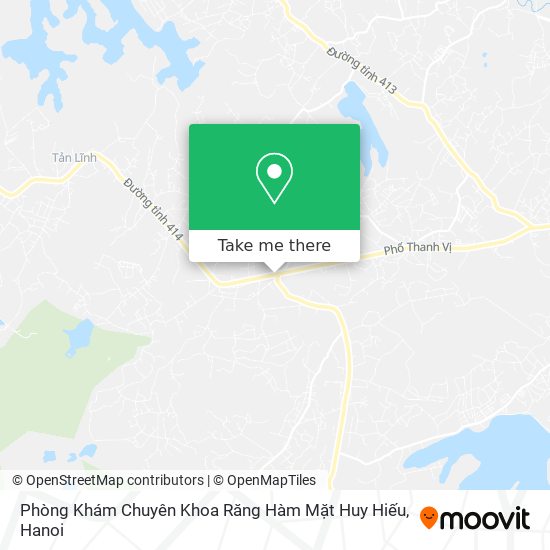Phòng Khám Chuyên Khoa Răng Hàm Mặt Huy Hiếu map