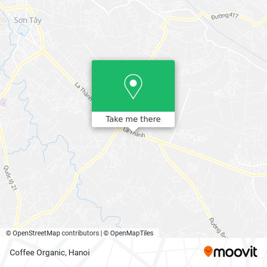 Coffee Organic map