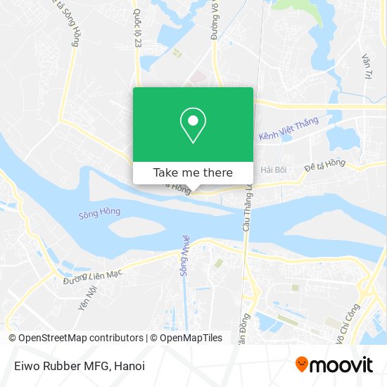 Eiwo Rubber MFG map