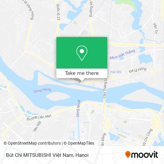 Bút Chì MITSUBISHI Việt Nam map