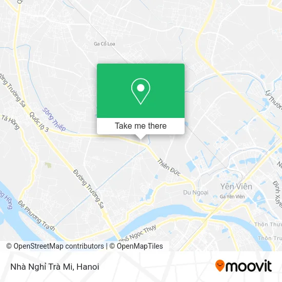 Nhà Nghỉ Trà Mi map