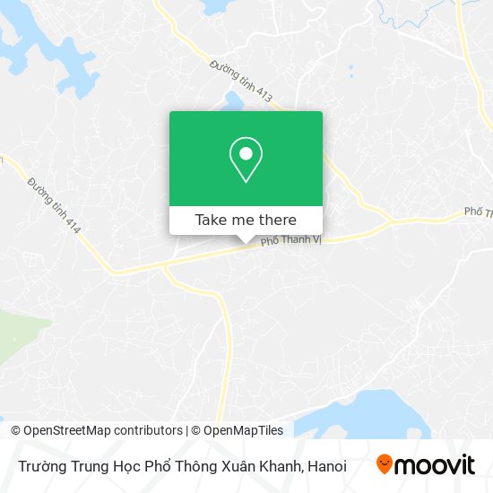 Trường Trung Học Phổ Thông Xuân Khanh map
