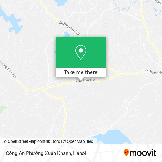 Công An Phường Xuân Khanh map