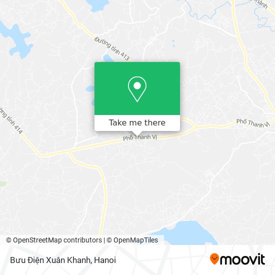 Bưu Điện Xuân Khanh map