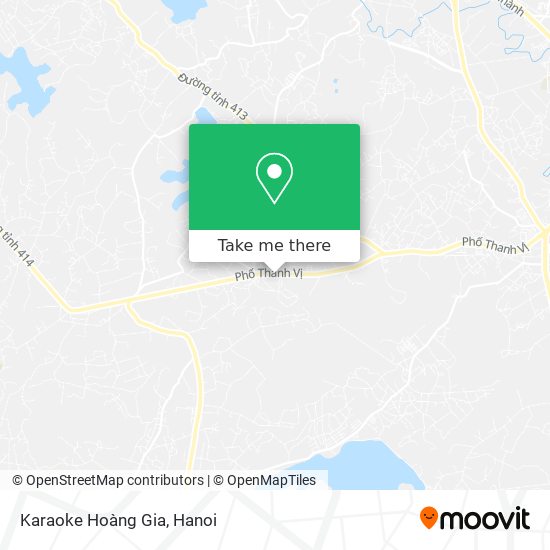 Karaoke Hoàng Gia map