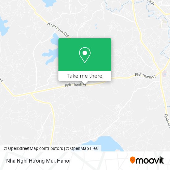 Nhà Nghỉ Hương Mùi map