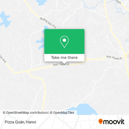 Pizza Quán map