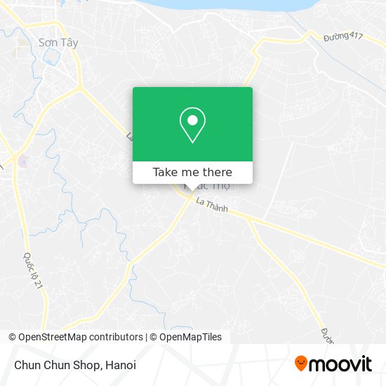 Chun Chun Shop map