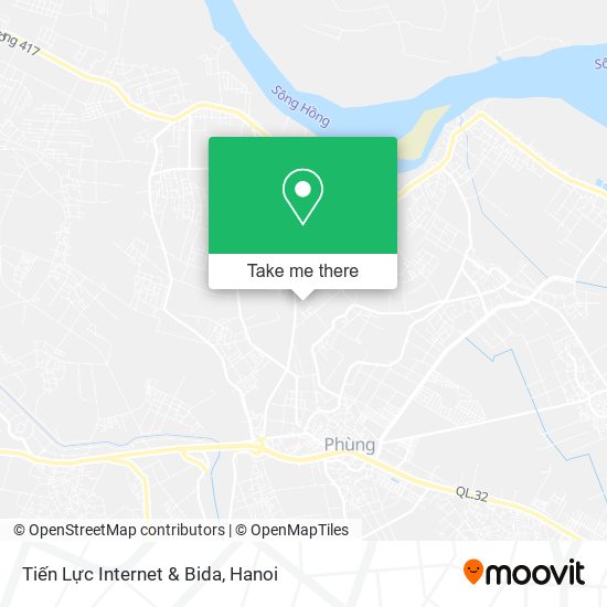 Tiến Lực Internet & Bida map