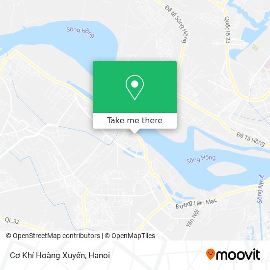 Cơ Khí Hoàng Xuyến map