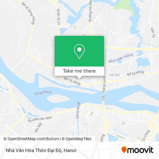 Nhà Văn Hóa Thôn Đại Độ map