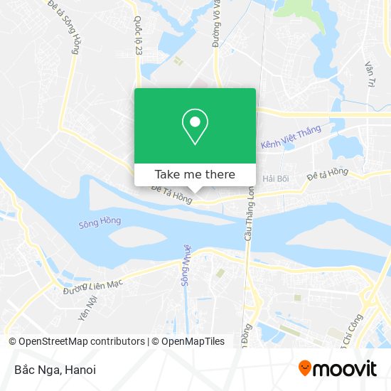 Bắc Nga map