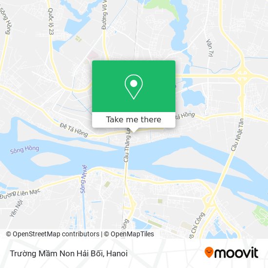 Trường Mầm Non Hải Bối map