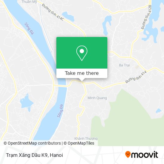 Trạm Xăng Dầu K9 map