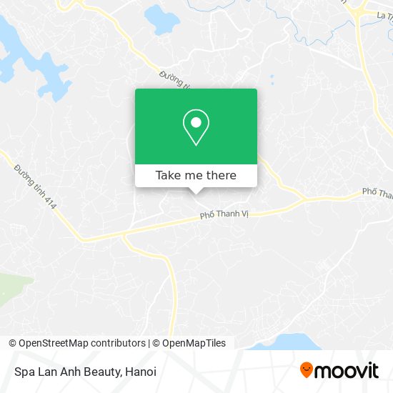 Spa Lan Anh Beauty map