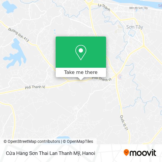 Cửa Hàng Sơn Thai Lan Thanh Mỹ map