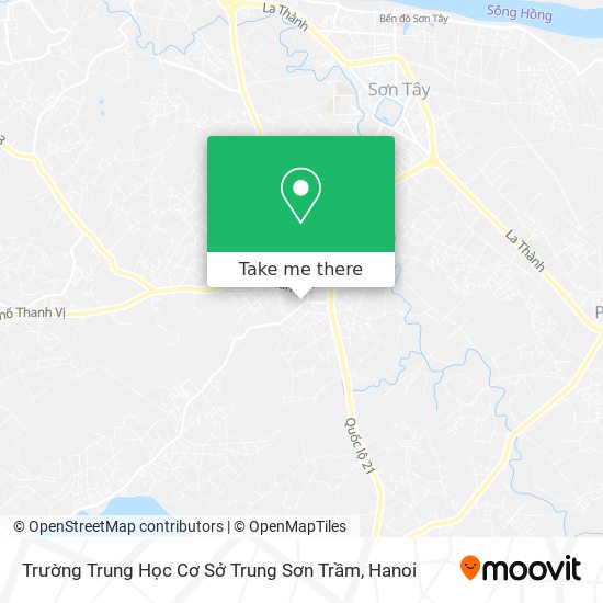 Trường Trung Học Cơ Sở Trung Sơn Trầm map