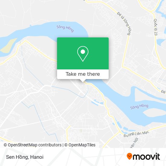 Sen Hồng map