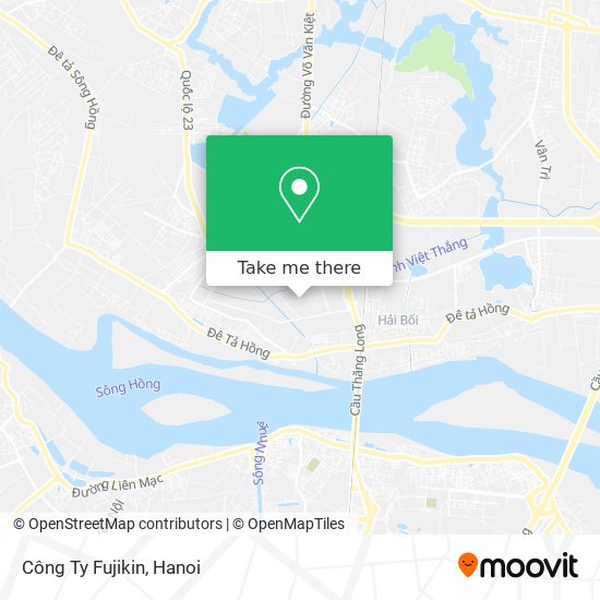 Công Ty Fujikin map