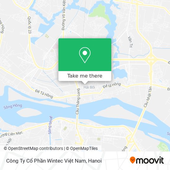 Công Ty Cổ Phần Wintec Việt Nam map