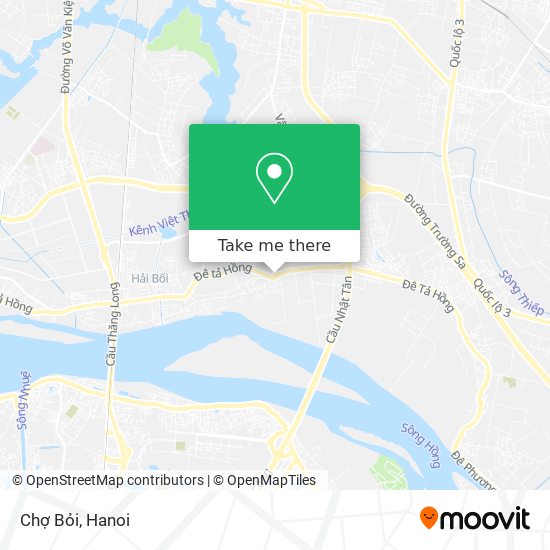 Chợ Bỏi map