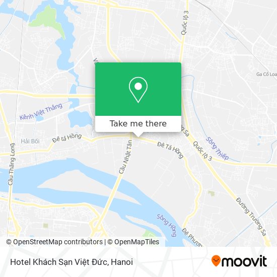 Hotel Khách Sạn Việt Đức map