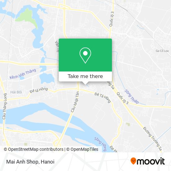 Mai Anh Shop map