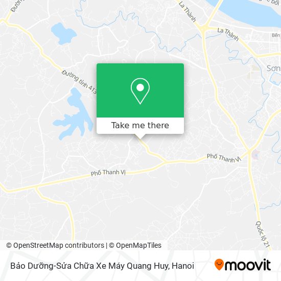 Bảo Dưỡng-Sửa Chữa Xe Máy Quang Huy map