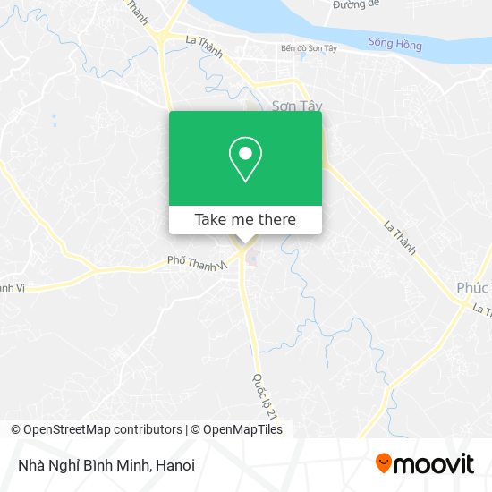 Nhà Nghỉ Bình Minh map