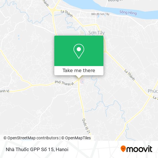 Nhà Thuốc GPP Số 15 map