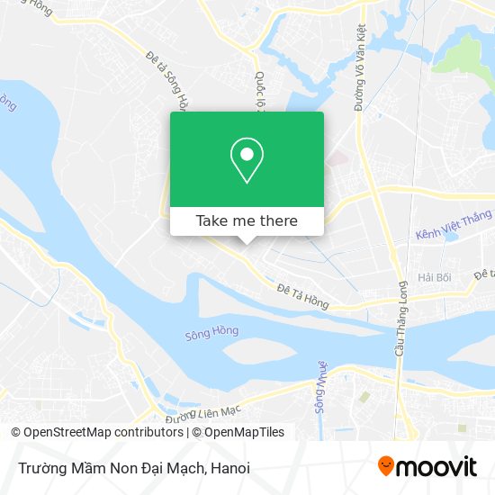 Trường Mầm Non Đại Mạch map