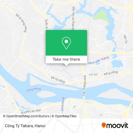 Công Ty Takara map