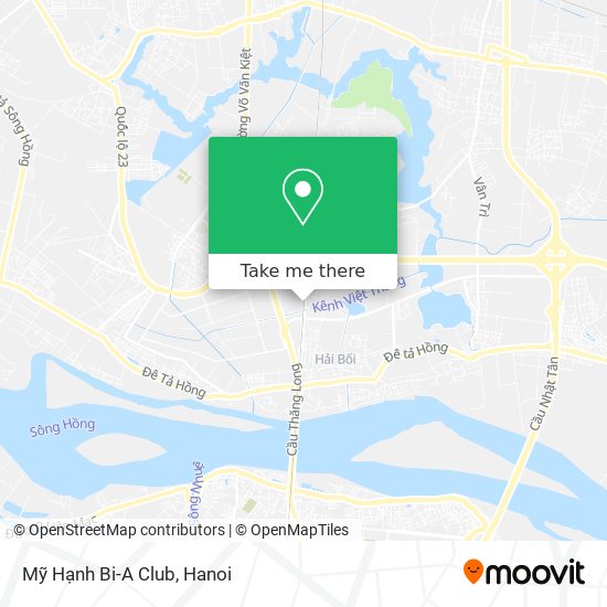 Mỹ Hạnh Bi-A Club map