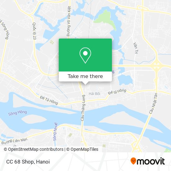 CC 68 Shop map
